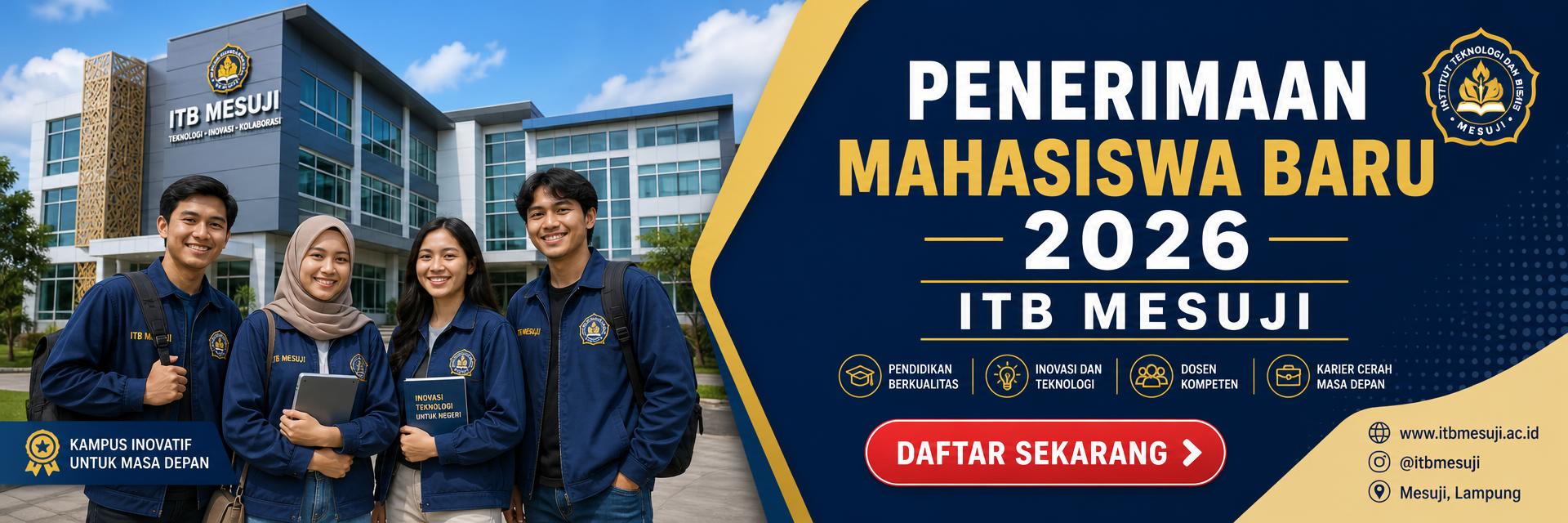 Penerimaan Mahasiswa Baru ITB Mesuji 2025/2026