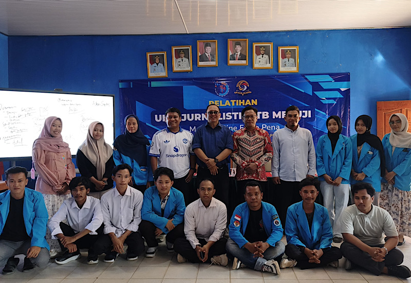 UKM Jurnalistik Institut Teknologi & Bisnis Mesuji (ITBM) Sukses Gelar Pelatihan Bersama Jurnalis Nasional dan PWI Mesuji